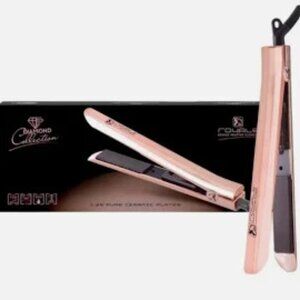 New:Limited Edition Royale Diamond Collection Genius Hair Straightener Rose Gold